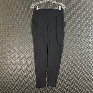 Baleaf Black Side Pockets Active Athletic Leggings Women's Size Small
